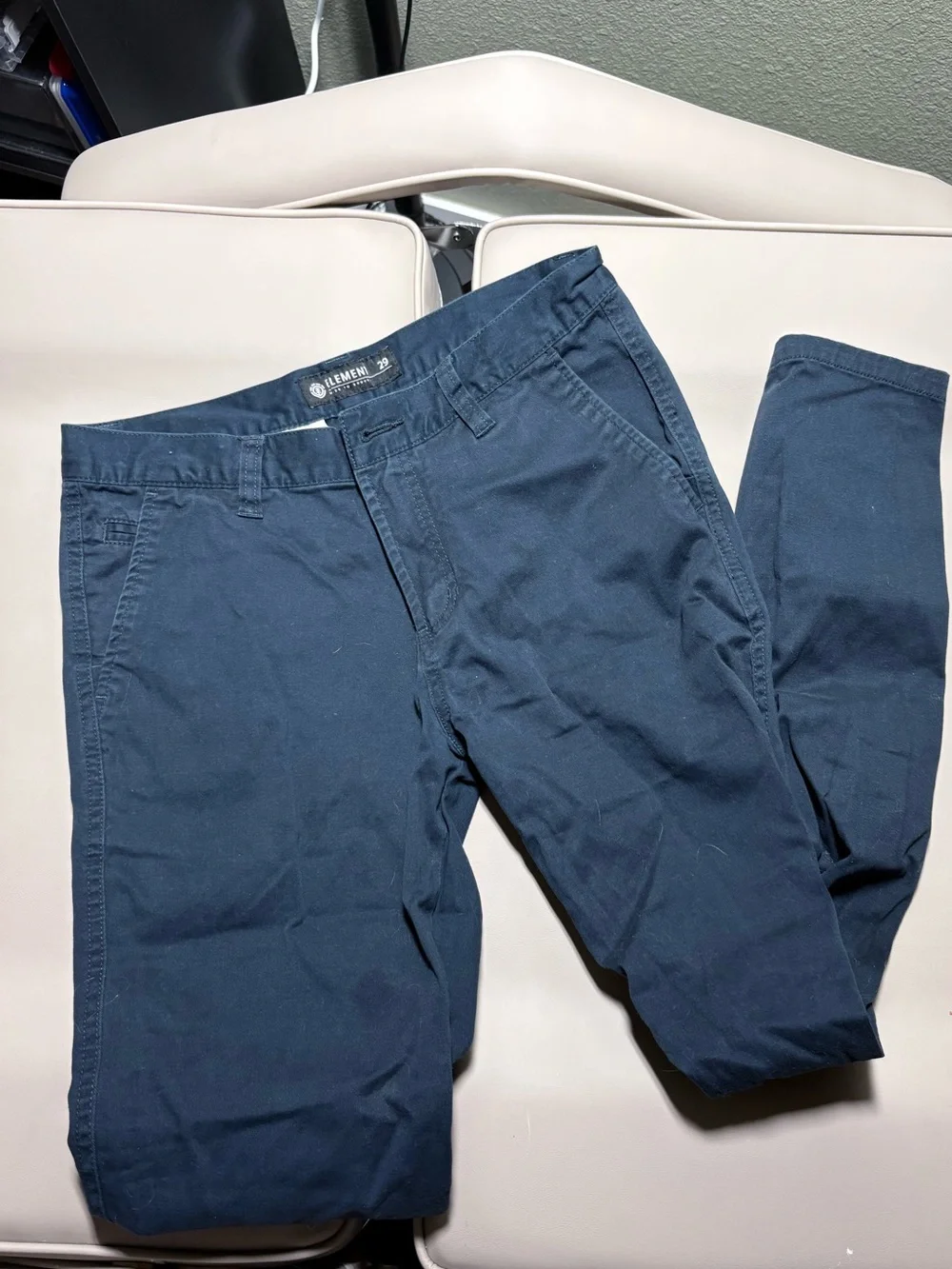 Element Men's Navy Chino Pants